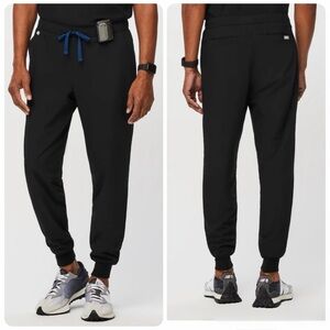 Figs Men's Tansen Joggers Scrub with Blue Drawstring